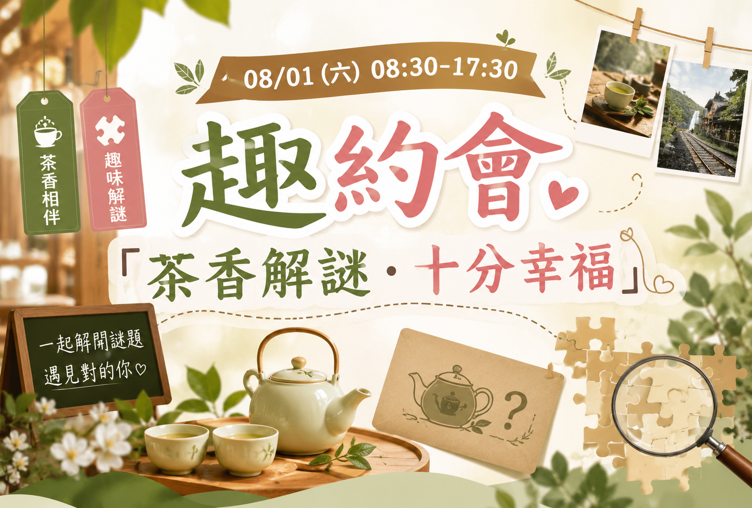 茶香解謎・十分幸福